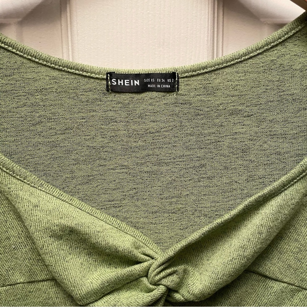 Green Long Sleeve Top - Picture 2 of 5